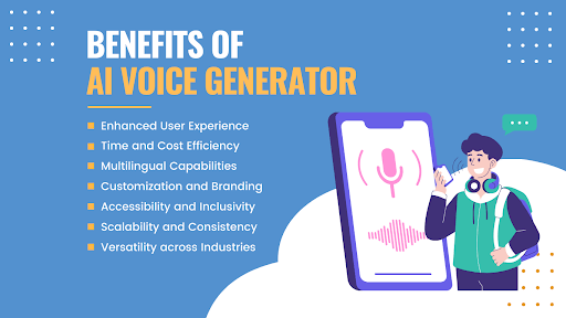 AI voice generators offer numerous advantages that are transforming various industries.