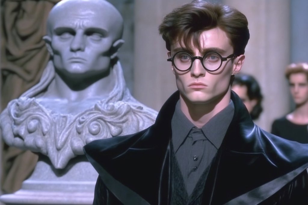 Balenciaga Harry Potter AI-generated.