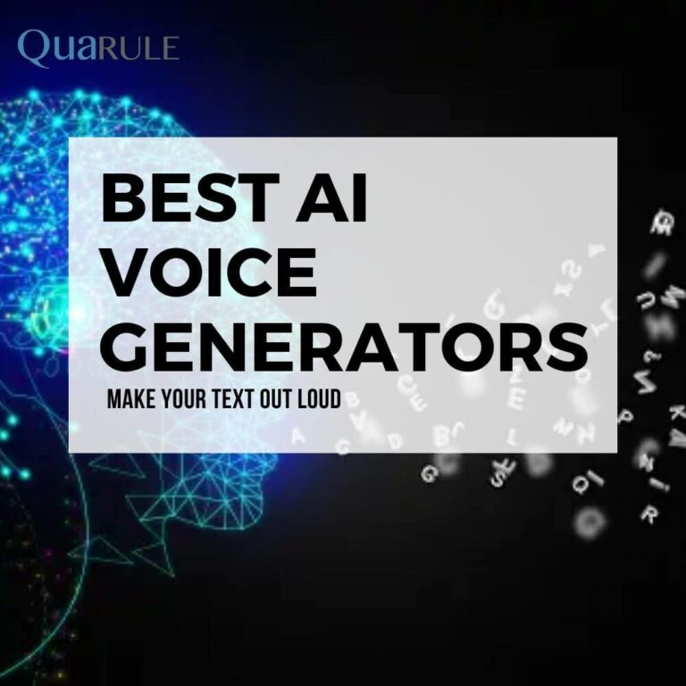 10 Best AI Voice Generators: Make Your Text Out Loud