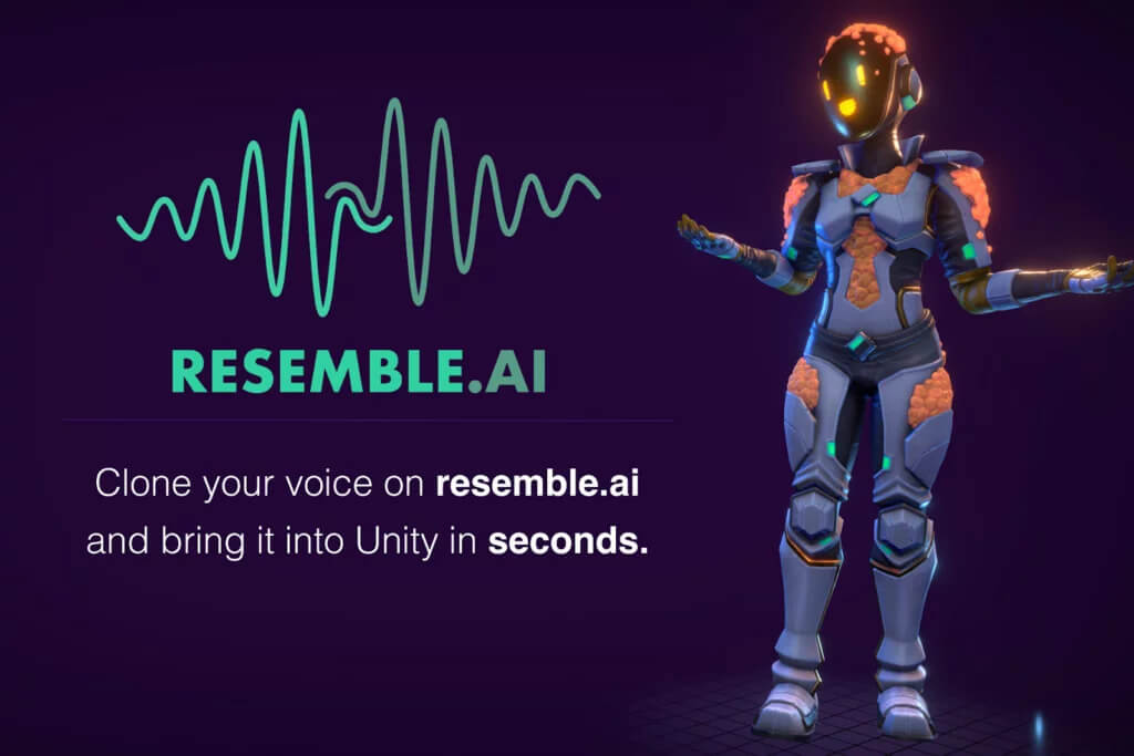 Make your unique AI voice with Resemble