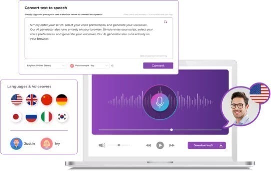 Speechmaker provides users with quick services