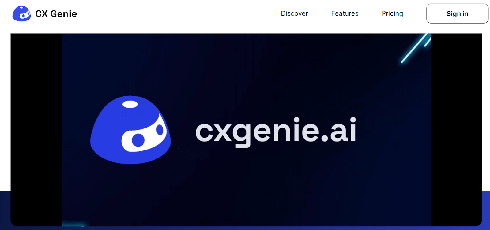 CX Genie website