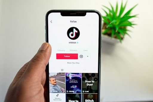 Open the TikTok app to import the AI voice to the video