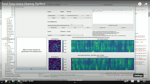 It is quite hard to use Real-Time Voice Cloning Toolbox