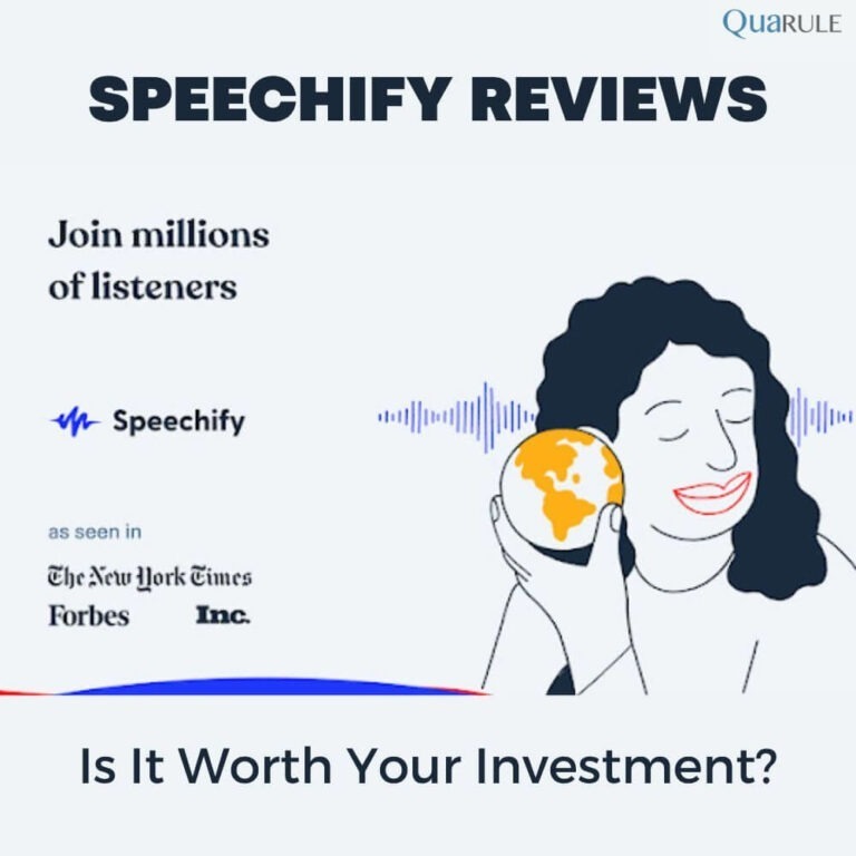 Speechify Reviews: Is It Worth Your Investment?