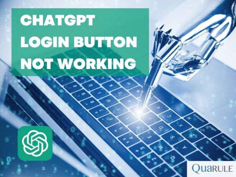 ChatGPT Login Button Not Working: 9 Ways To Fix