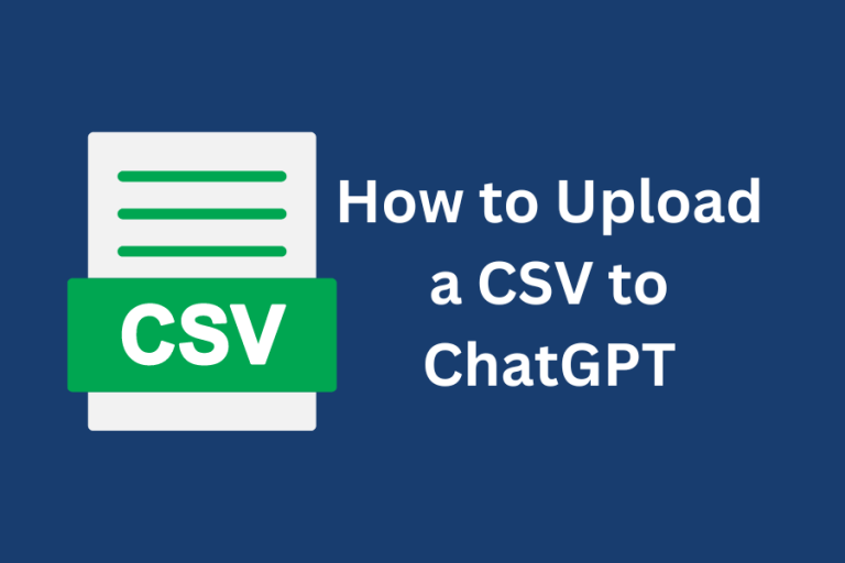 How to Upload a CSV to ChatGPT