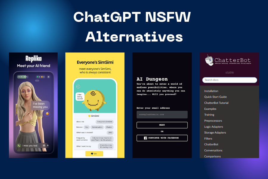 ChatGPT NSFW Alternatives