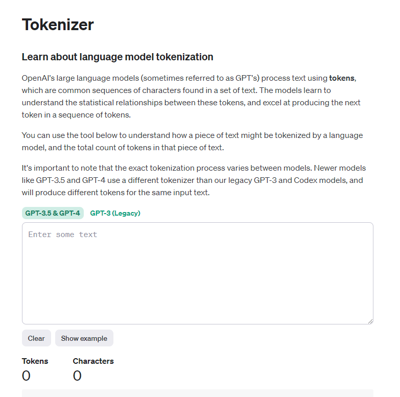 Tokenizer