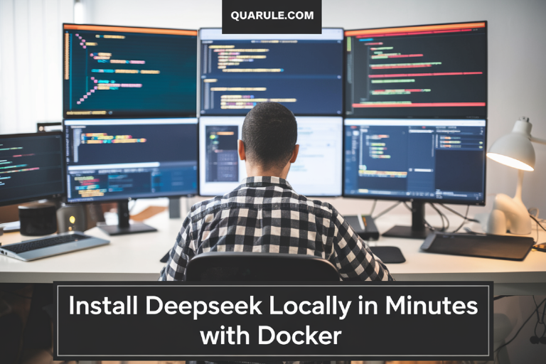 install deepseek locally in minutes with docker