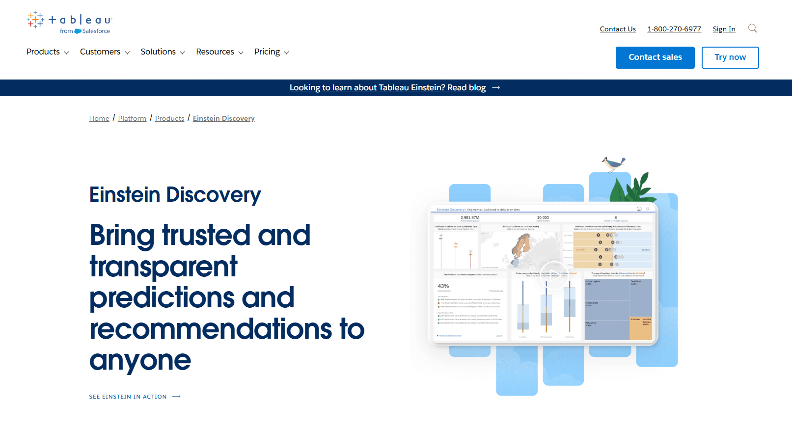 Tableau with Einstein AI