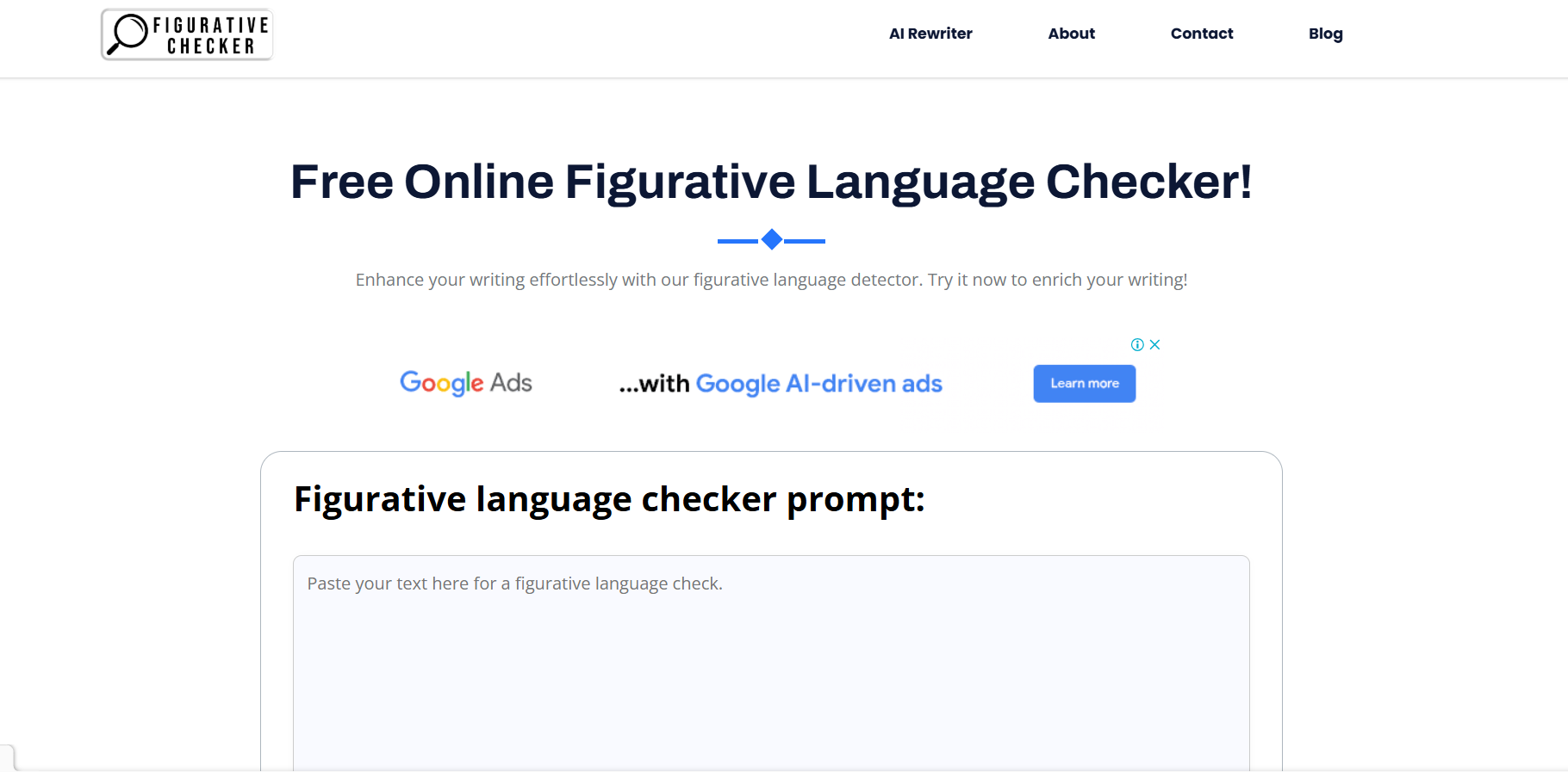 figrative checker ai