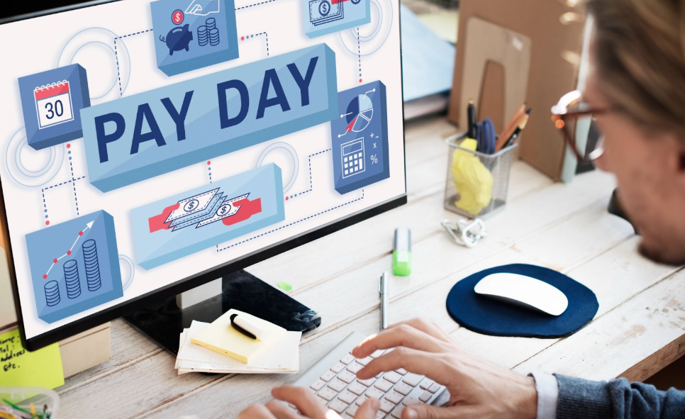 hrms globex payroll interface displaying automated salary calculations and deductions