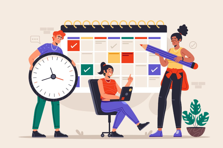 visual comparison showing traditional chaotic workflow versus streamlined timewarp taskus framework