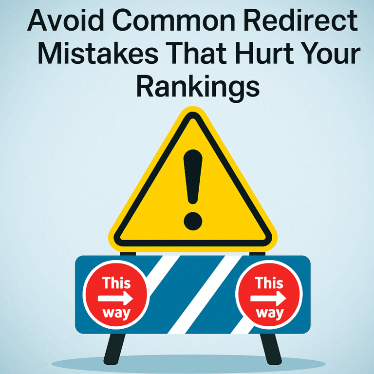 Avoid common redirect mistakes