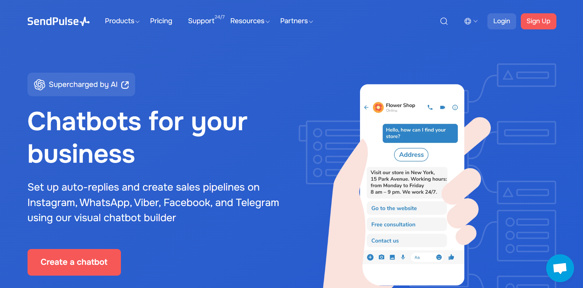 chatbot-builder-sendpulse