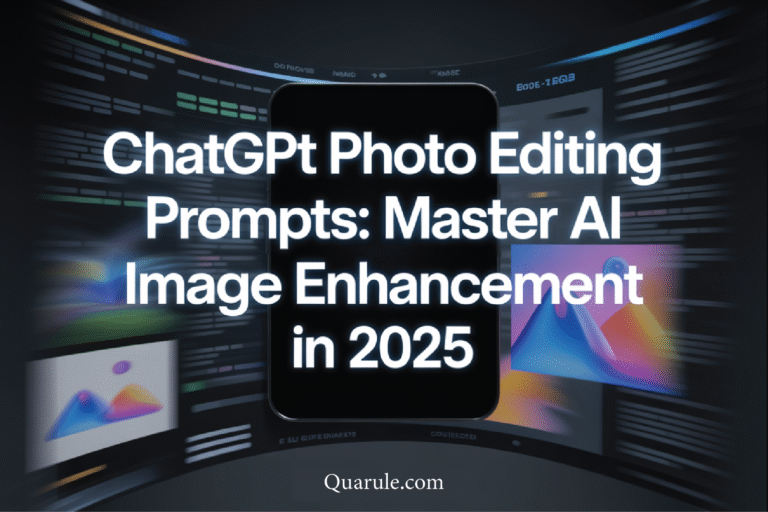 chatgpt photo editing prompts