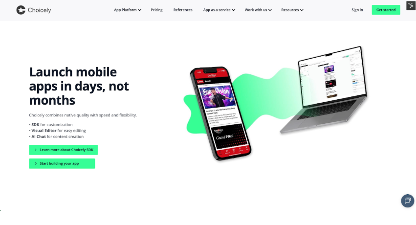 choicely mobile app sdk