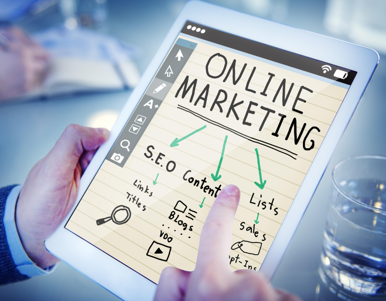 marketing professional using ai tools for campaign optimization