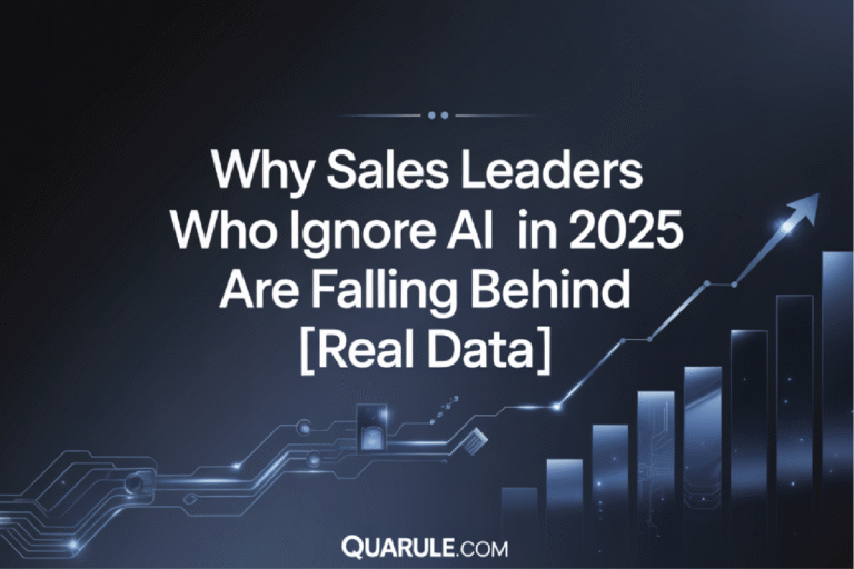 why sales leaders who ignore ai are falling behind