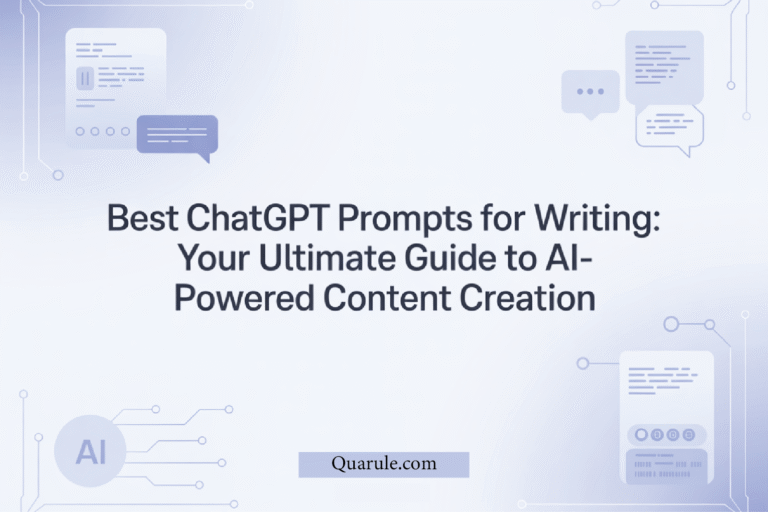 Best ChatGPT Prompts for Writing