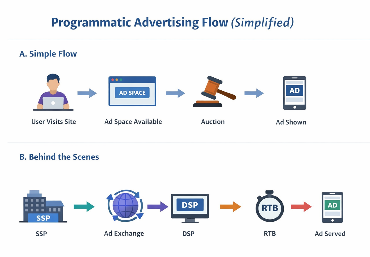 programmatic advertising
Flow