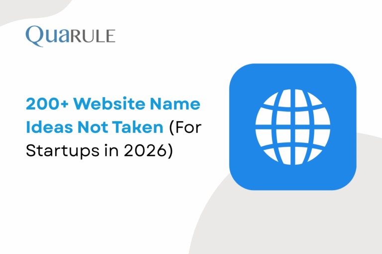 200+ Website Name Ideas Not Taken (For Startups in 2026)