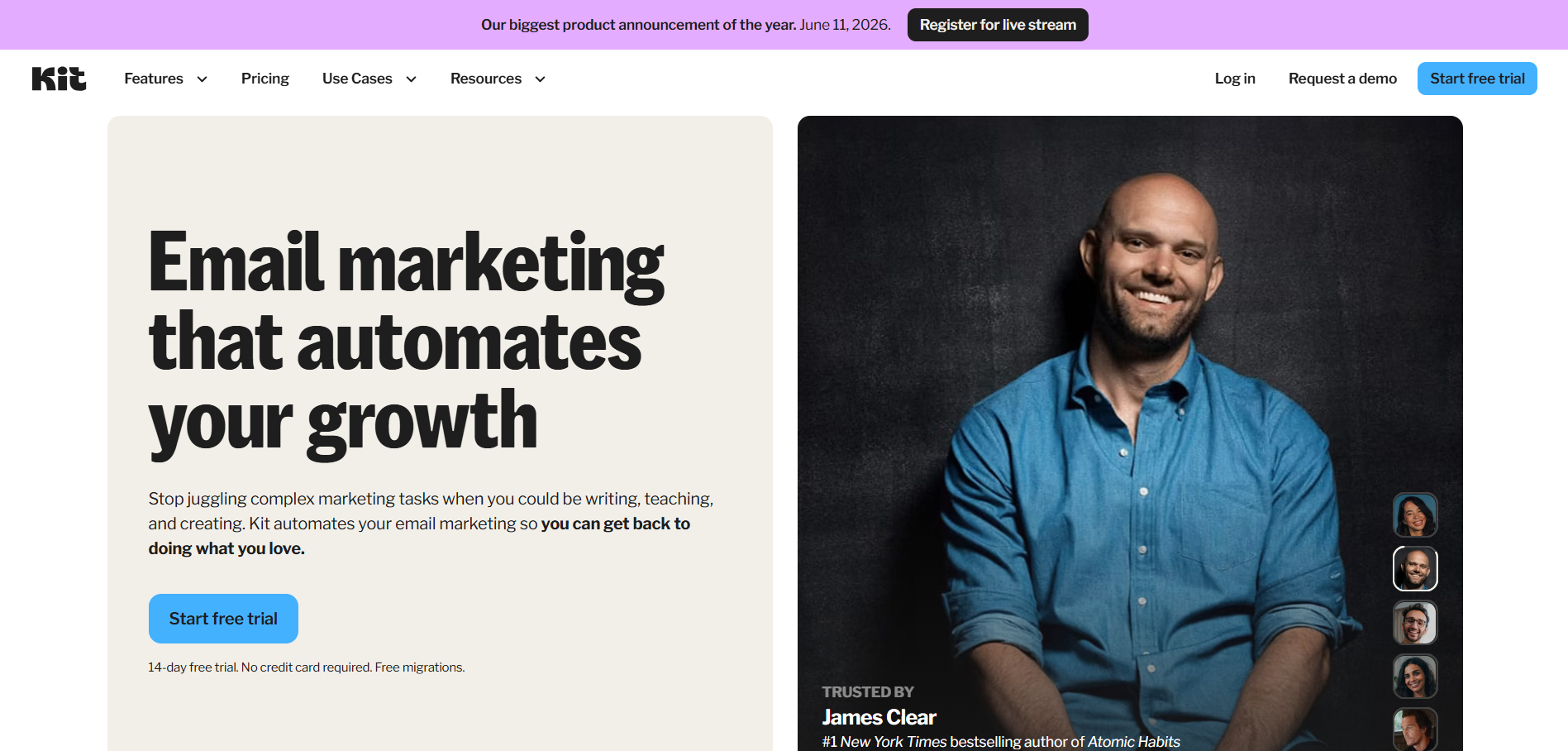 ConvertKit - Best Email Marketing